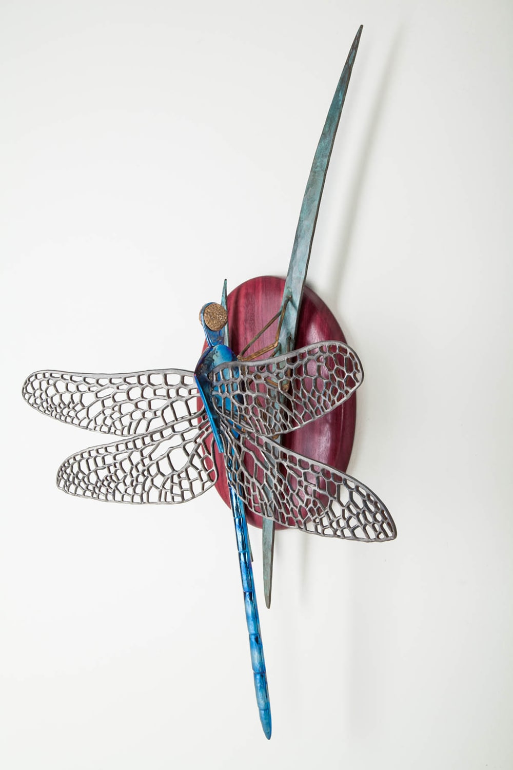 metal dragonfly sculpture laguna beach