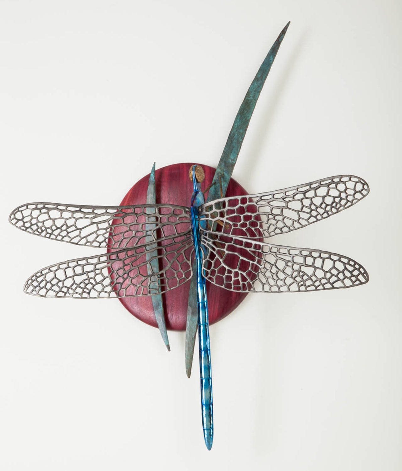 metal dragonfly sculpture laguna beach