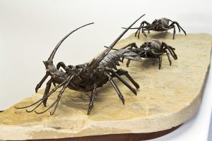 metal lobster sculpture laguna beach