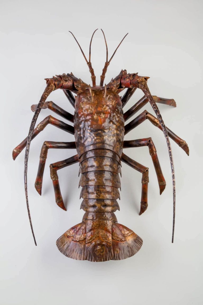 bronze lobster sculpture laguna beach