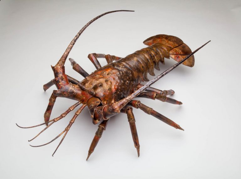 bronze lobster sculpture laguna beach