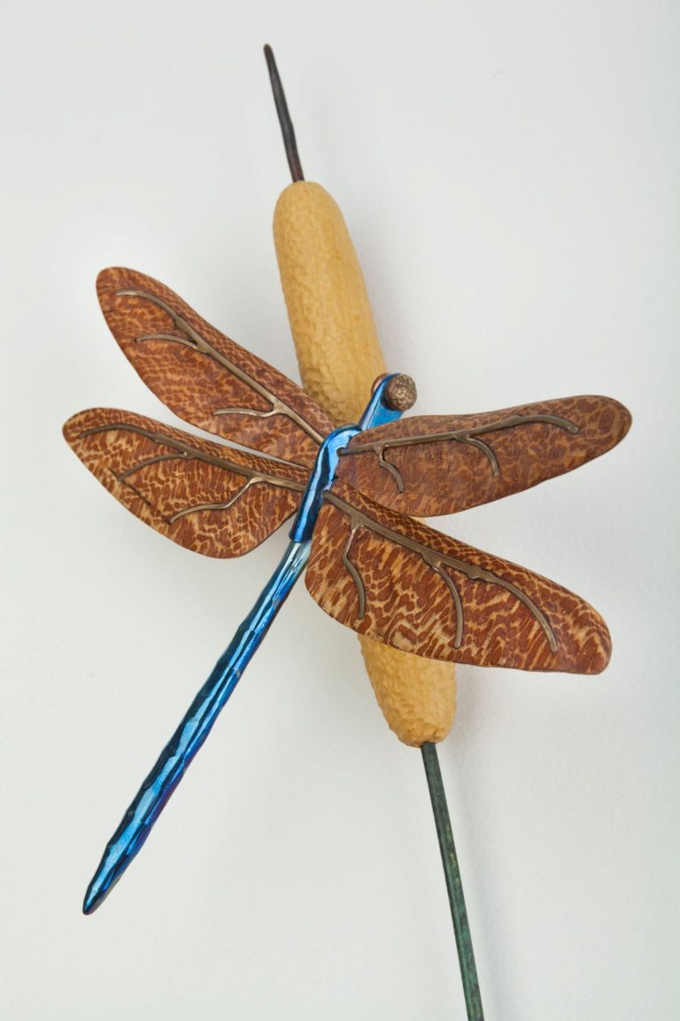 metal dragonfly sculpture laguna beach